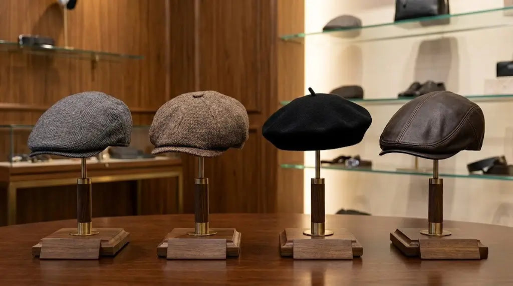 tipos de boina masculina italiana inglesa francesa e de couro cappel