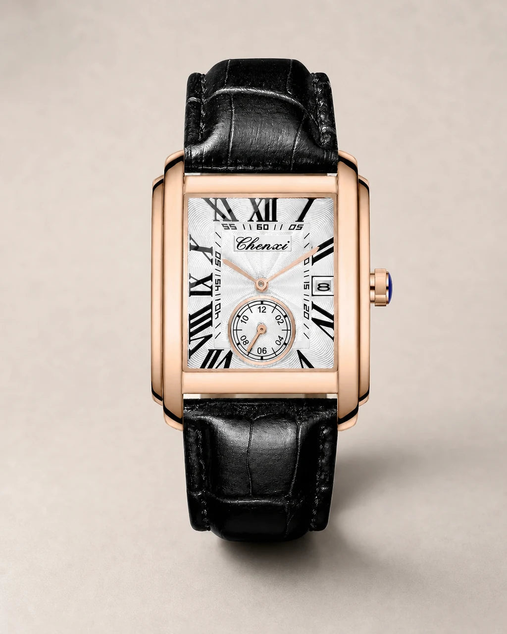 Relógio Masculino Quartz Windsor Rose White