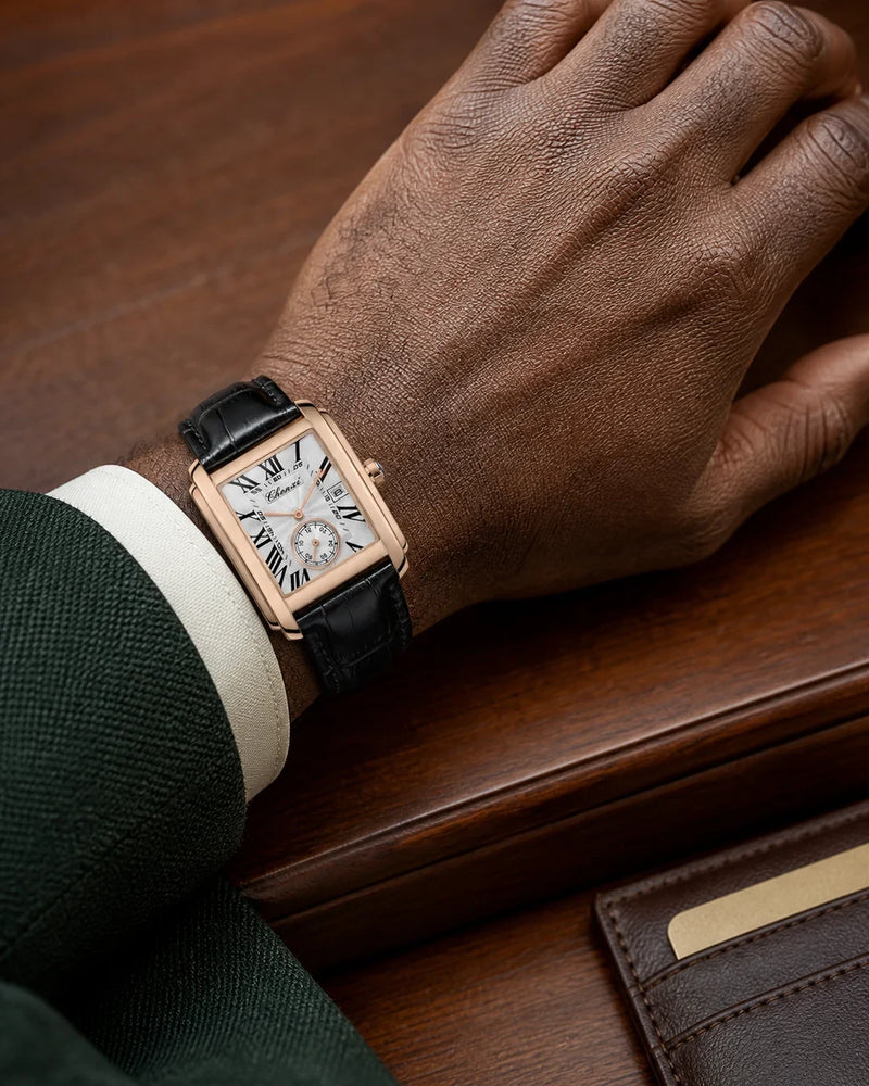 Relógio Masculino Quartz Windsor Rose White