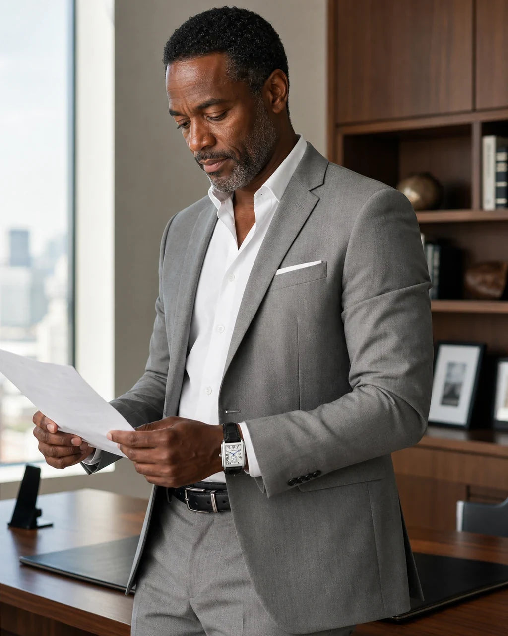Relógio Masculino Quartz Windsor Silver White