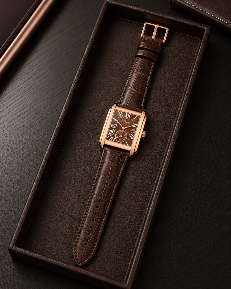 Relógio Masculino Quartz Windsor Brown