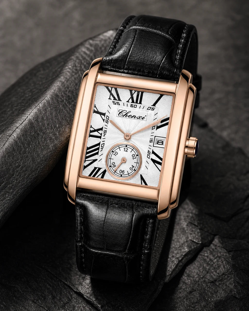 Relógio Masculino Quartz Windsor Rose White